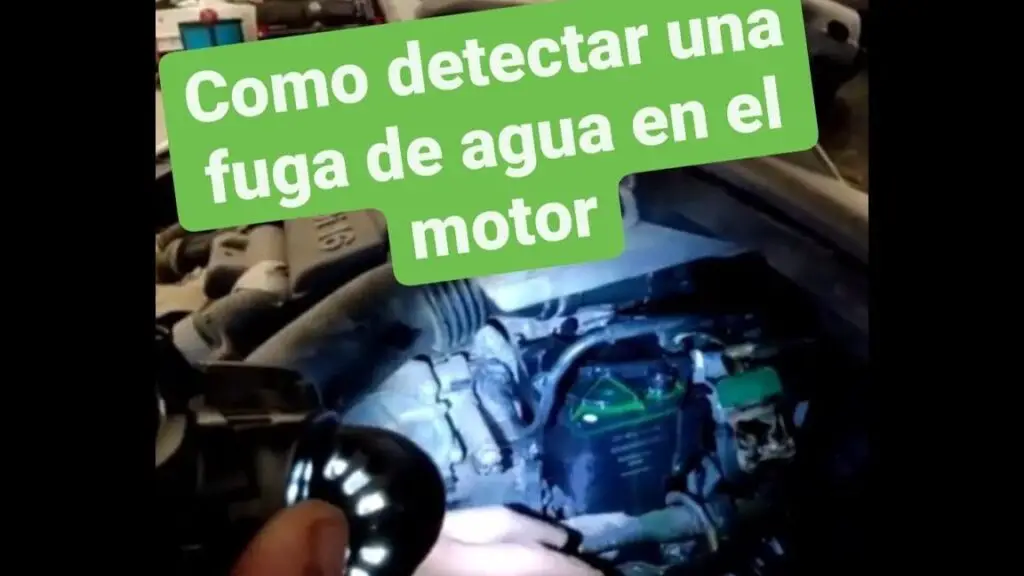 IMAGEN DE COMO SABER SI HAY AGUA EN EL MOTOR